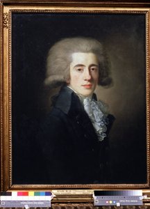 Portrett av den russiske visekansleren Nikita Panin (1770-1837) (Portrett av visekansleren Nikita Panin). Maleri av Jean Louis Voille (1744-etter 1803). Olje på lerret, 73,1 x 57 cm