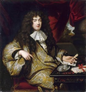 Jean-Baptiste Colbert, markis av Seignelay 1651-1690 av Jean Marc Nattier