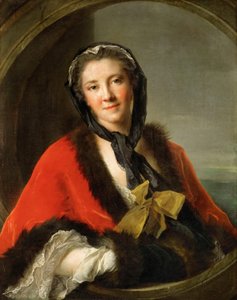 Grevinnen Tessin, 1741. av Jean Marc Nattier