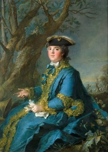 Louise Élisabeth av Frankrike 1727-1759, hertuginne av Parma av Jean Marc Nattier