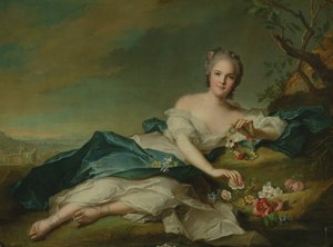 Portrett av Henrietta i Flora, 1742