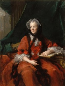 Portrett av Marie Leszczynska, dronning av Frankrike 1703-1768 av Jean Marc Nattier