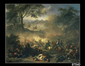 Slaget ved Poltava i 1709, 1717 av Jean Marc Nattier