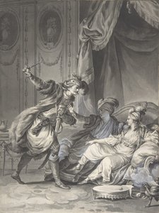 Mens de var der, kommer onkelen, ca. 1778.