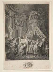 Brudens solnedgang av Jean Michel Moreau le Jeune