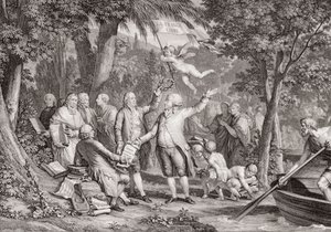 Mirabeau (Honore Gabriel Riqueti, Count of Mirabeau av Jean Michel the Younger Moreau