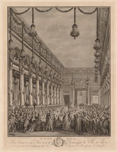 Den kongelige bankett av Jean Michel the Younger Moreau