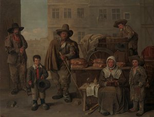 The Bakers Cart, 1656.
