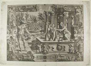 Diana og Actaeon (metamorfosen til Acteon)