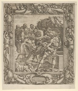 Gravleggingen, 1535-55. av Jean Mignon
