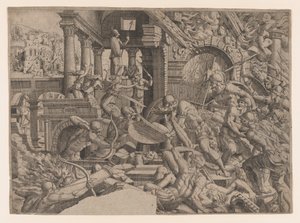 Sekken av Troja, 1535-55.
