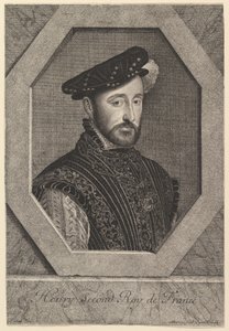 Henrik II, konge av Frankrike. av Jean Morin