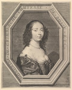 Honorine de Grimberghe, grevinne av pukkelryggen. av Jean Morin