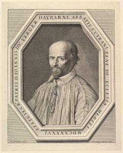 Jean Duvergier de Hauranne, abbed av Saint-Cyran. av Jean Morin