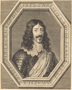 Ludvig XIII av Jean Morin after Philippe de Champaigne