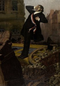 Død av stedfortreder Alphonse Baudin 3. desember 1851, 1902. av Jean Paul Laurens