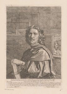 Portrett av Nicolas Poussin