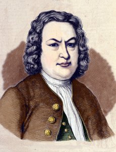 Portrett av John Sebastien Bach (Johann Sebastian Bach
