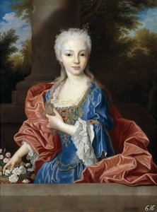 Mariana Victoria av Spania 1718-1781, før 1725.