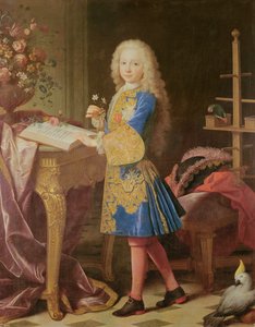 Portrett av Charles av Bourbon, ca. 1725-35 (olje på lerret) av Jean Ranc