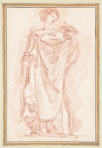 Stående mannsfigur i chiton av Jean Robert Ango