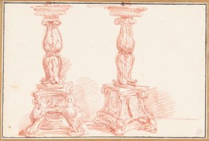Studie av kandelaber av Jean Robert Ango
