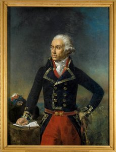 Portrett av Charles Francois Dumouriez, sjefsgeneral for Northern Armee 1792 (1739-1823) Maleri av Jean-Sebastien Rouillard (1789-1852) 1835 Søn. 1,35x1 m.
