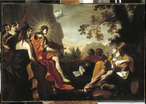 Apollo og musene på Mount Parnassus