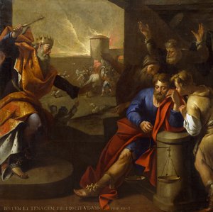 The Judgment of Horace, av Jean Tassel (1608-1667)