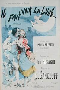 Forside av et partitur for 