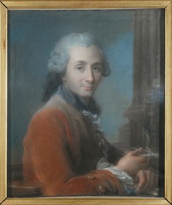 Portrett av arkitekten Jacques Gondouin de Folleville 1737-1818, ca. 1780.
