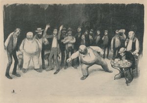 The Players Of Corks, 1919 av Jean Veber