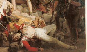 Kamp på Hotel de Ville, 28. juli 1830, 1833 (detalj av 39427)