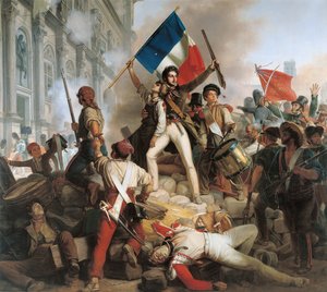Kamp på Hotel de Ville, 28. juli 1830, 1833