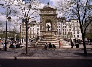 De uskyldiges fontene i Paris.