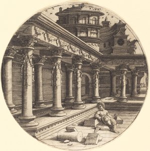 Spedbarnet i galleriet av Jean de Gourmont I