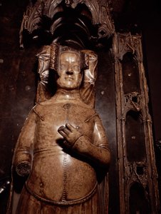 Bilde av Philippa av Hainault (alabast) av Jean de Liege