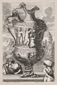 Dekorativ urne, 1600-tallet.