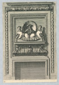 Design for en kappe av Jean le Pautre