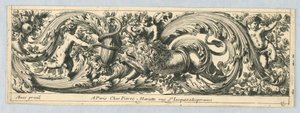 Frise, fra "Hunting and Foliage" av Jean le Pautre