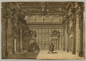 Scene fra en tragedie av Jean le Pautre
