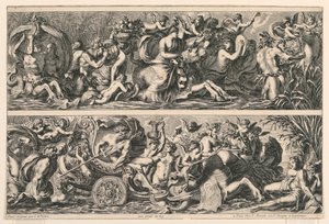 To friser, fra "Fiezes Foliage and Other Ornaments"