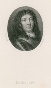 Kong Ludvig XIV av Jean the Elder Petitot