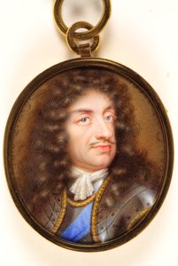 Karl II av Jean the Younger (attr.to) Petitot