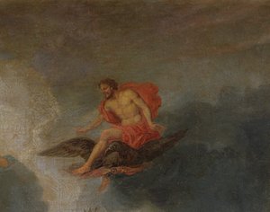 Zeus, detalj fra The Groves of Versailles, 1688-93