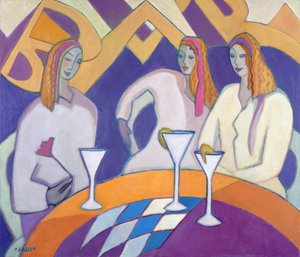 Girls Night Out, 2003-04 (akryl på lerret)