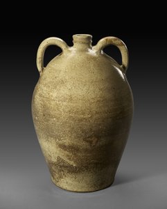 Kanne, c. 1850 (alkalisk glasert steintøy) av Jefferson S. Nash Pottery