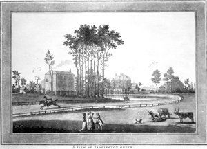 A View of Paddington Green, 1782-3 (akvatint) av Jefferyes Hammett O