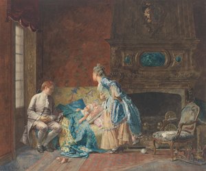 Den første babe, 1872.