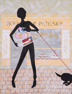 Boulangier Patissier, 2009 (akryl på lerret)